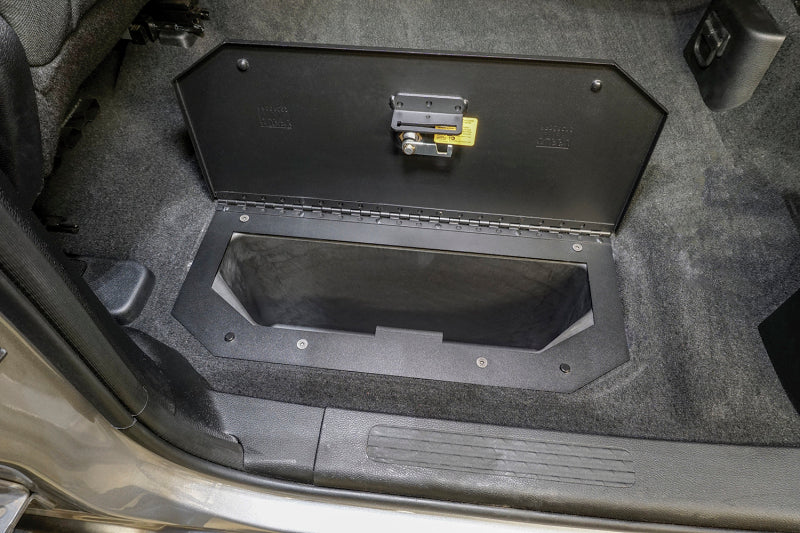 Tuffy Products Tuffy Infloor Lid W/ Keyed Lock For Ram Trucks Crew Cab