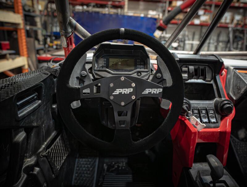 PRP Seats PRP Flat Suede Steering Wheel - Black