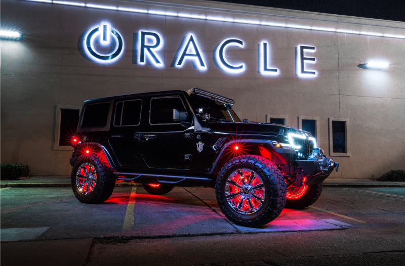 ORACLE Lighting Oracle LED Illuminated Wheel Rings - ColorSHIFT - 15in. - ColorSHIFT No Remote