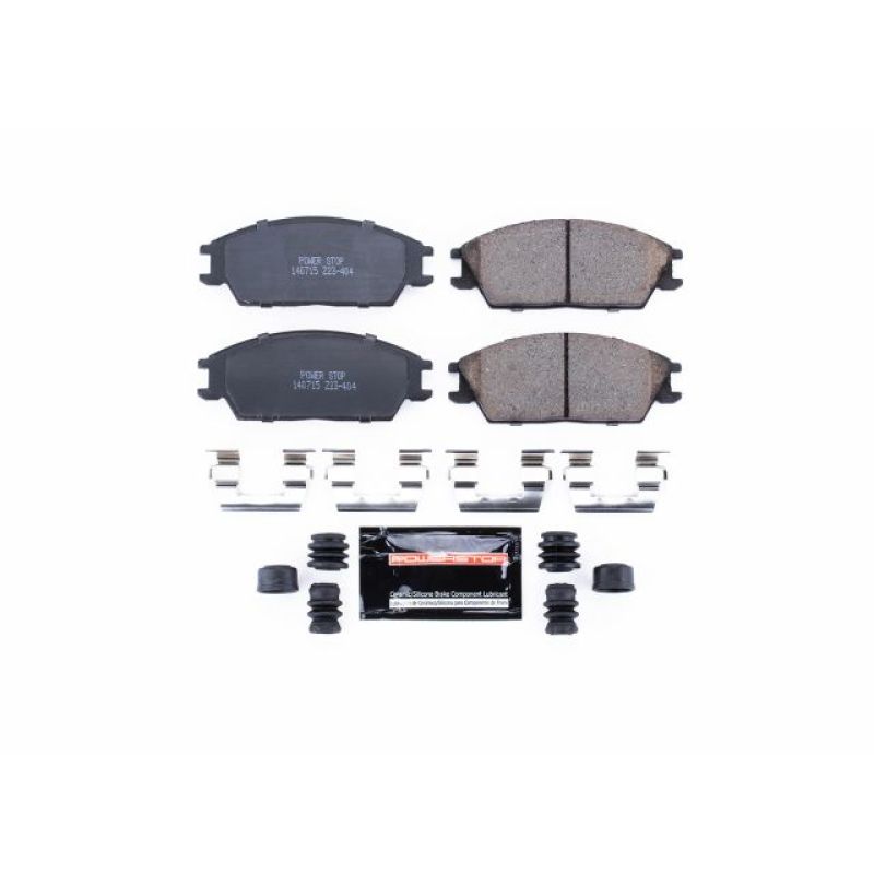 PowerStop Power Stop 95-05 Hyundai Accent Front Z23 Evolution Sport Brake Pads w/Hardware