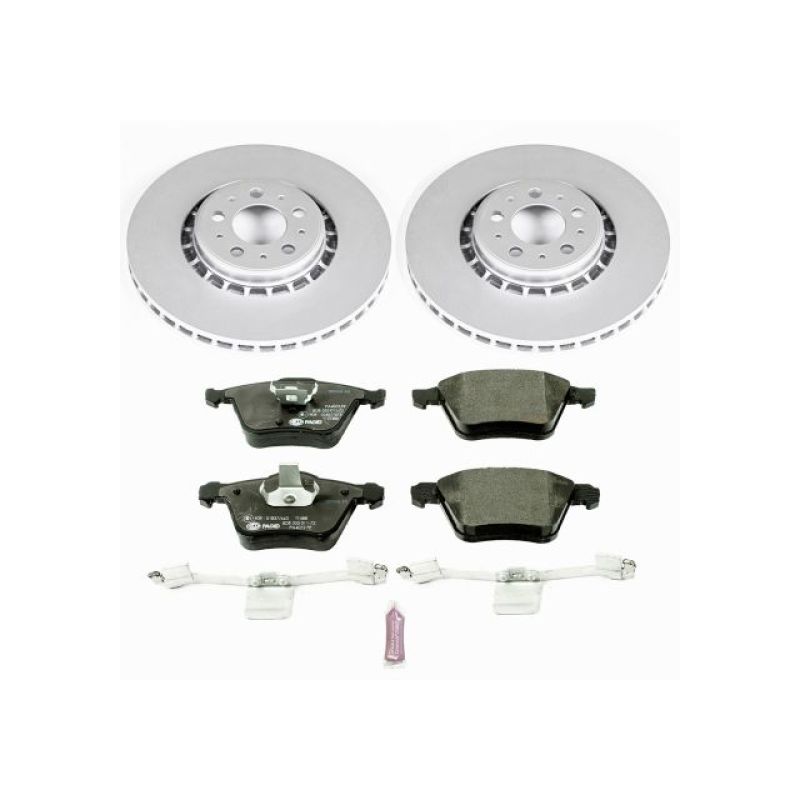 PowerStop Power Stop 03-14 Volvo XC90 Front Euro-Stop Brake Kit