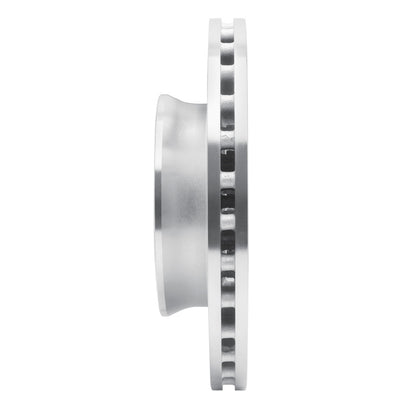 R1 Concepts R1 06-25 American Coach Patriot Front Right Drilled & Slotted Silver Brake Rotor