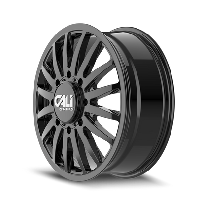 Cali Off-Road 9110D Summit Dually 22x8.25 / 8x200 BP / 115mm Offset / 142mm Hub Gloss Black Wheel