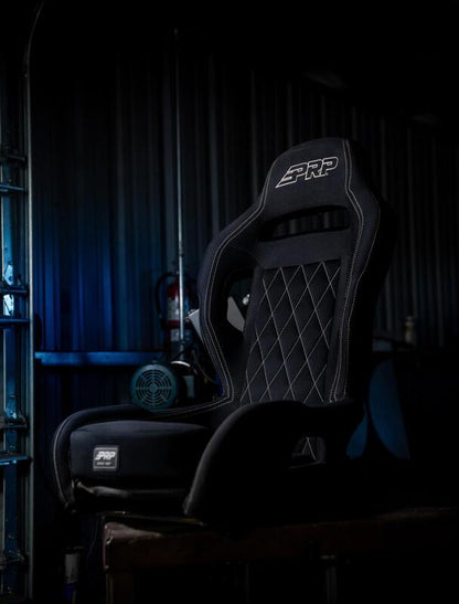 PRP Seats PRP Contour UTV Suspension Seat -Black Cloth