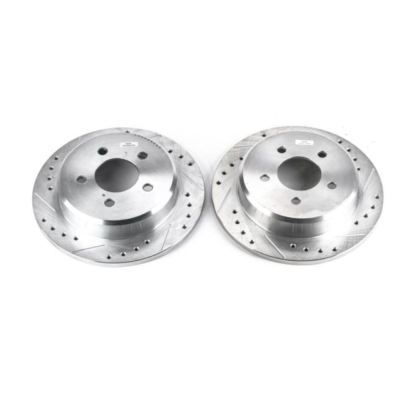 PowerStop Power Stop 95-01 Ford Explorer Rear Evolution Drilled & Slotted Rotors - Pair