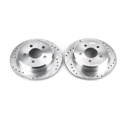 PowerStop Power Stop 95-01 Ford Explorer Rear Evolution Drilled & Slotted Rotors - Pair