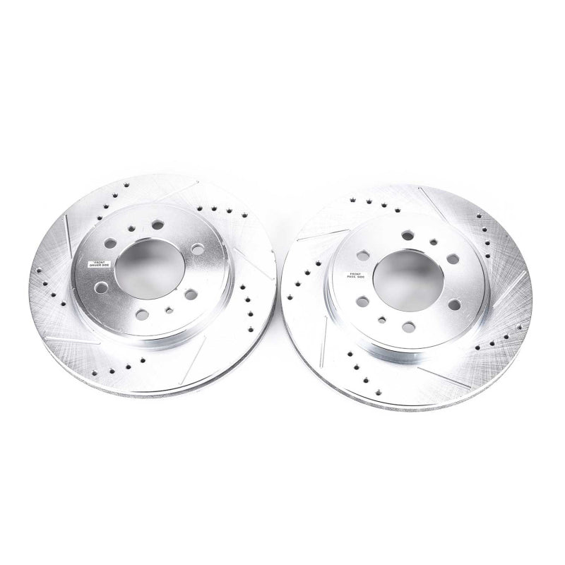 PowerStop Power Stop 2009 Ford F-150 Front Evolution Drilled & Slotted Rotors - Pair