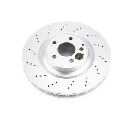 PowerStop Power Stop 17-18 Mercedes-Benz SLC300 Front Evolution High Carbon Geomet Coated Rotor
