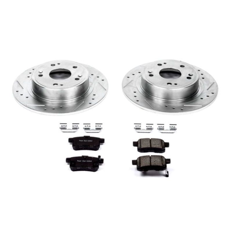 PowerStop Power Stop 09-10 Acura TSX Rear Z23 Evolution Sport Brake Kit