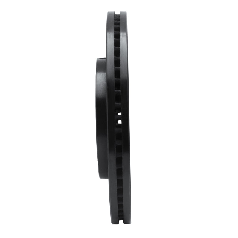 R1 Concepts R1 03-11 Ford Crown Victoria Front Left Drilled & Slotted Black Brake Rotor