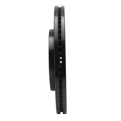 R1 Concepts R1 03-11 Ford Crown Victoria Front Left Drilled & Slotted Black Brake Rotor