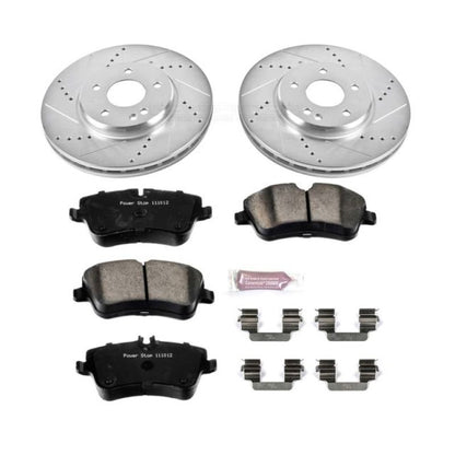 PowerStop Power Stop 06-08 Mercedes-Benz SLK280 Front Z23 Evolution Sport Brake Kit