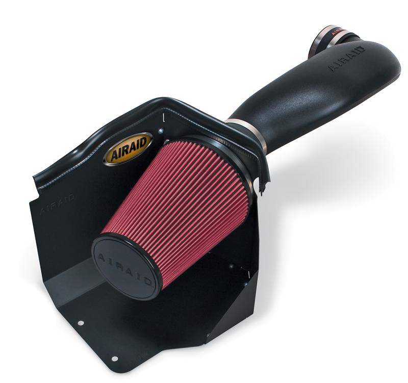 Airaid 11-14 Dodge Charger/Challenger MXP Intake System w/ Tube (Dry / Red Media)