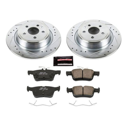 PowerStop Power Stop 15-19 Ford Edge Rear Z23 Evolution Sport Brake Kit