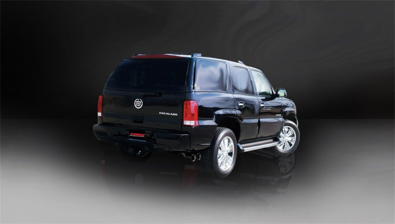 CORSA Performance Corsa 2002-2006 Cat-Back Exhaust w/Black Twin 4in Tips 02-06 Cadillac Escalade 6.0L V8