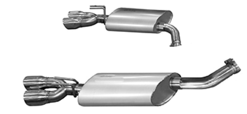 Kooks Headers Kooks 14 Chevy SS LS3 6.2L OEM 3in Axleback Exhaust. w/and Quad 3in Slash Cut Pol Tips