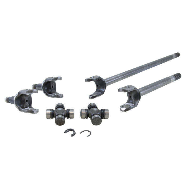 Yukon Gear & Axle Yukon Gear Front 4340CM Rplcmnt Axle Kit For Dana 30 Jeep XJ / YJ & TJ w/ 30 Spline Axles