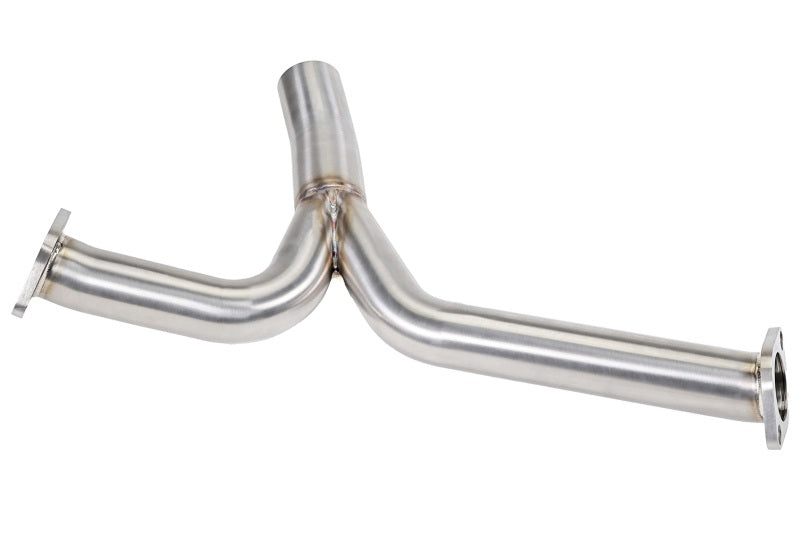 Perrin Performance PERRIN 22-26 Subaru WRX Stainless Steel Midpipe w/Resonator 3in. (Fits OEM/Aftermarket Mufflers)