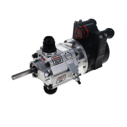 Peterson Fluid Systems R4 1-Stage Oil Pump - Left Side Mount - HV - Rear Drive w/ Vac FR Hex
