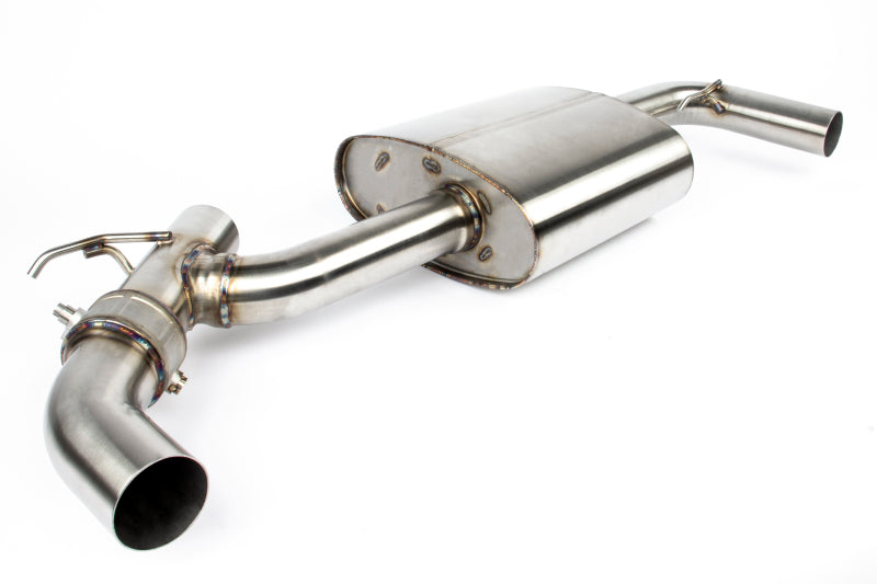 Dinan 17-24 Mini Cooper Clubman/Countryman S ALL4 (F54/F60) Valved Axleback Exhaust - Black Tips