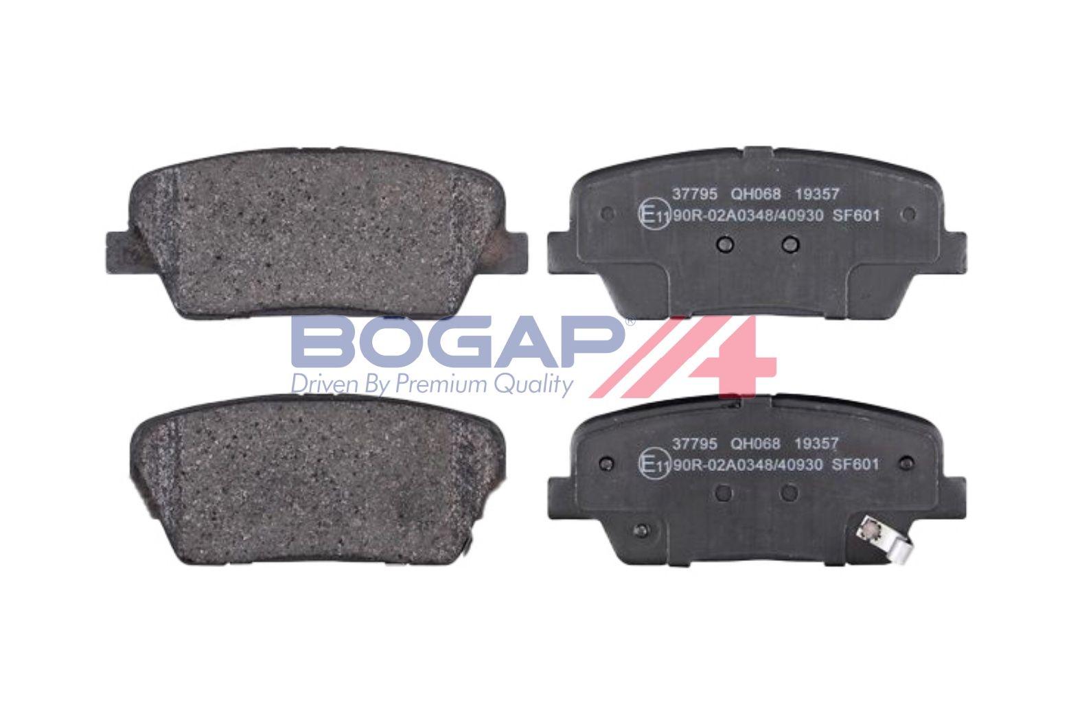 BOGAP Y8210218 Brake Pad Set, Disc Brake