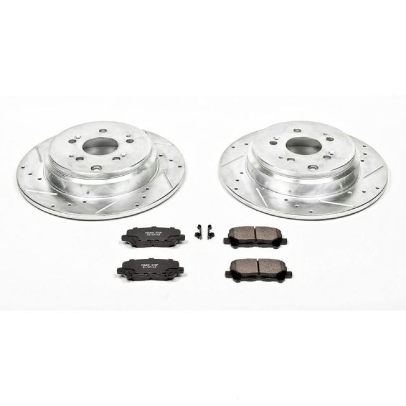 PowerStop Power Stop 07-13 Acura MDX Rear Z23 Evolution Sport Brake Kit