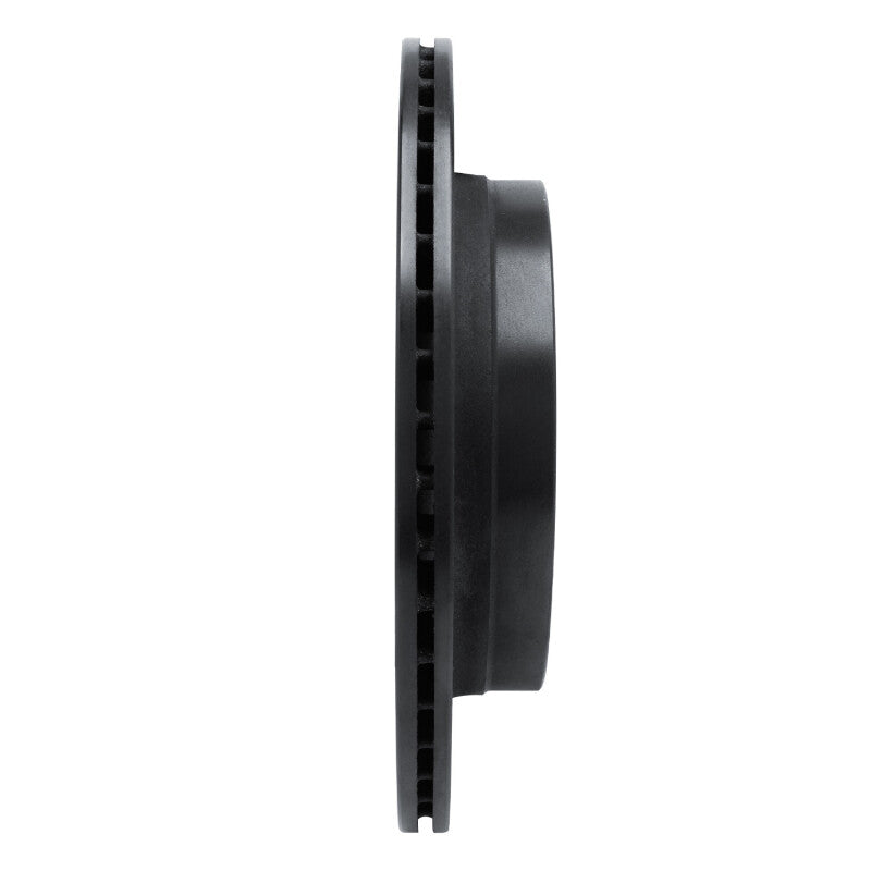 R1 Concepts R1 13-19 Cadillac XTS Rear Right Drilled & Slotted Black Brake Rotor