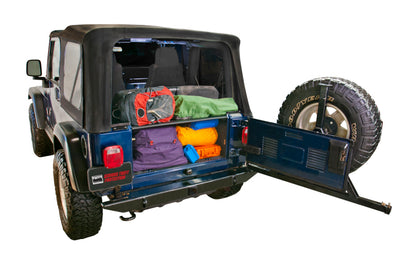 Tuffy Products Tuffy Tj Tailgate Security Enclosure- 01Blk 9706 Tj Wg