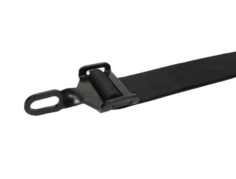 PRP Seats PRP Adjustable Crotch Belt for Latch and Link Harness - 5th Point Only - Black