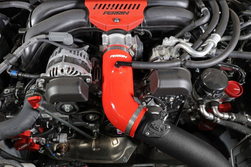 Perrin Performance PERRIN 22-26 Subaru BRZ / Toyota GR86 Inlet Hose - Red
