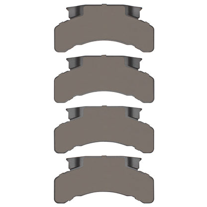 DFC 79-12 Beaver Motorcoach Monterey Rear/Front/Fr & Rr Heavy Duty Pads - Semi Metallic