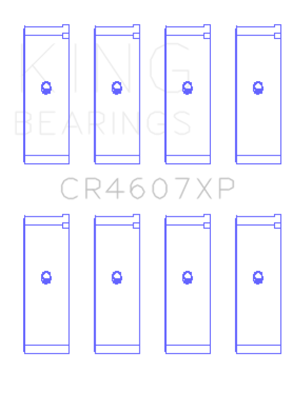 King Engine Bearings Mitsubishi 4G94 Connecting Rod Bearing Set