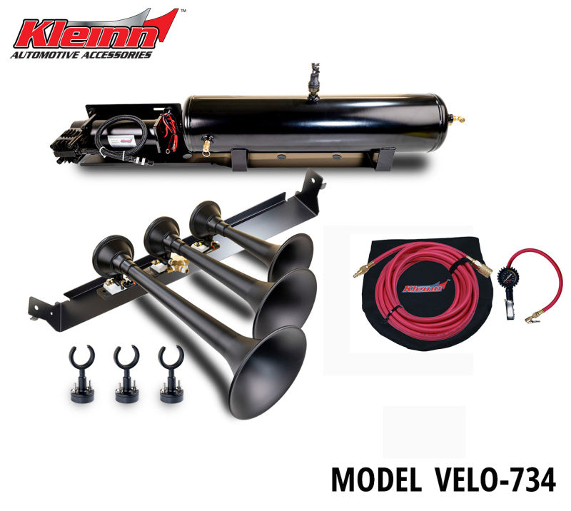 Kleinn Air Horns Kleinn 09-14 Ford F-150/ Raptor Onboard Air System w/ Model 730 Horns