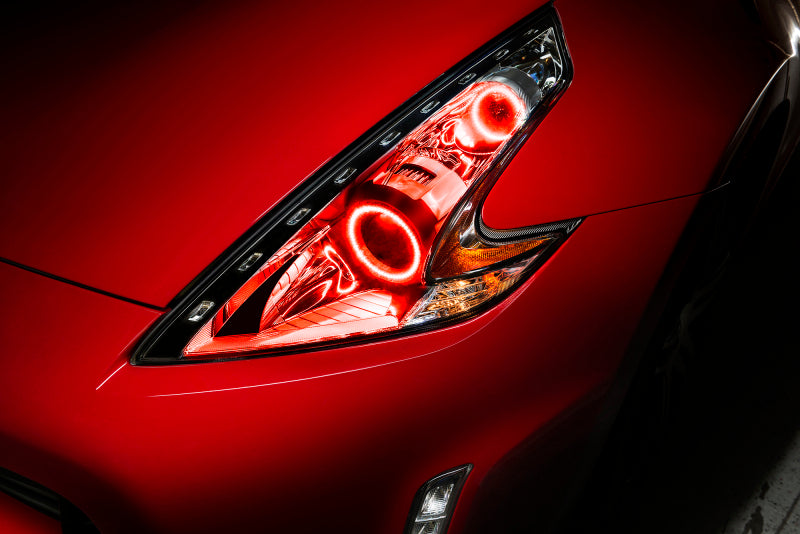 ORACLE Lighting Oracle Nissan 370 Z 09-20 LED Dual Halo Kit - Red