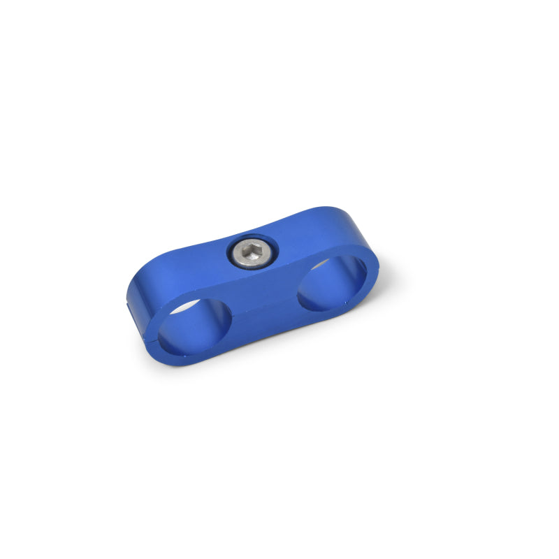 Russell Hose Separator For -6 Braided Hose Blue Anodize (2 Pack)