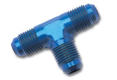 Russell Performance -4 AN Flare Bulkhead Tee On Run Fitting