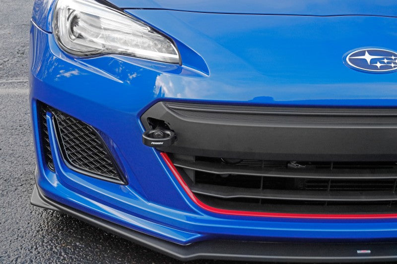 Perrin Performance PERRIN 18-21 Subaru WRX & STI / 13-25 BRZ / 17-20 Toyota 86 Tow Hook Kit (Front) - Flat Black