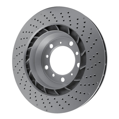 DFC 16-23 Porsche Boxster Left Rear Drilled GeoSPEC Coated Rotor
