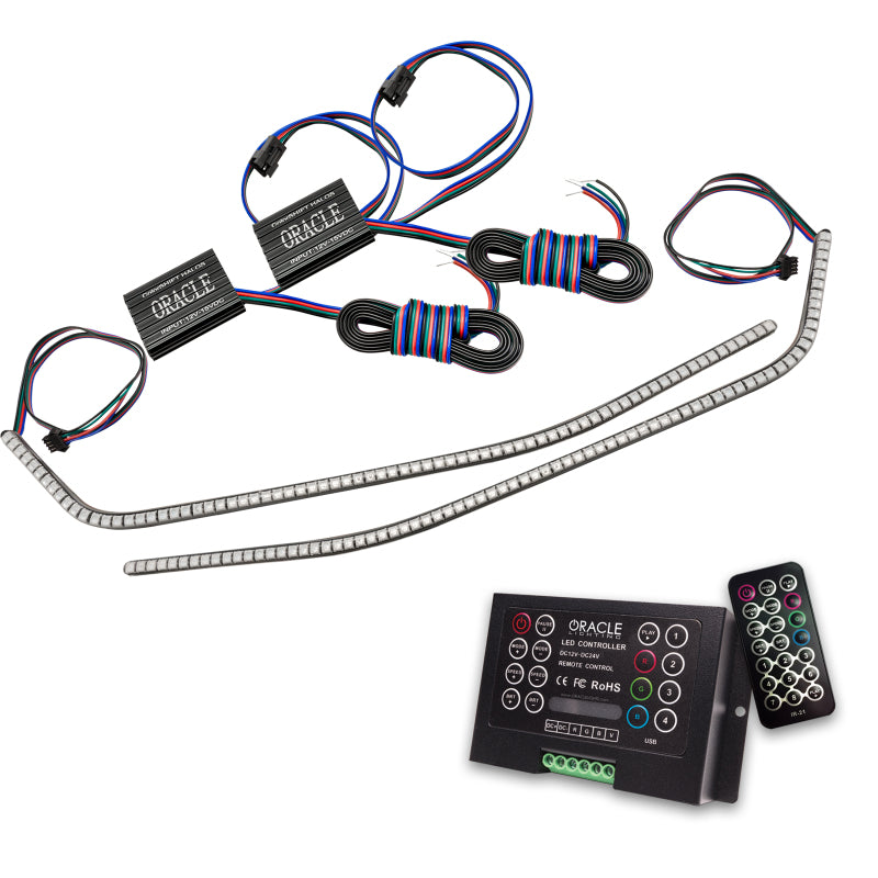 ORACLE Lighting Oracle 16-21 Chevrolet Camaro Surface Mount DRL Modules - ColorSHIFT 2