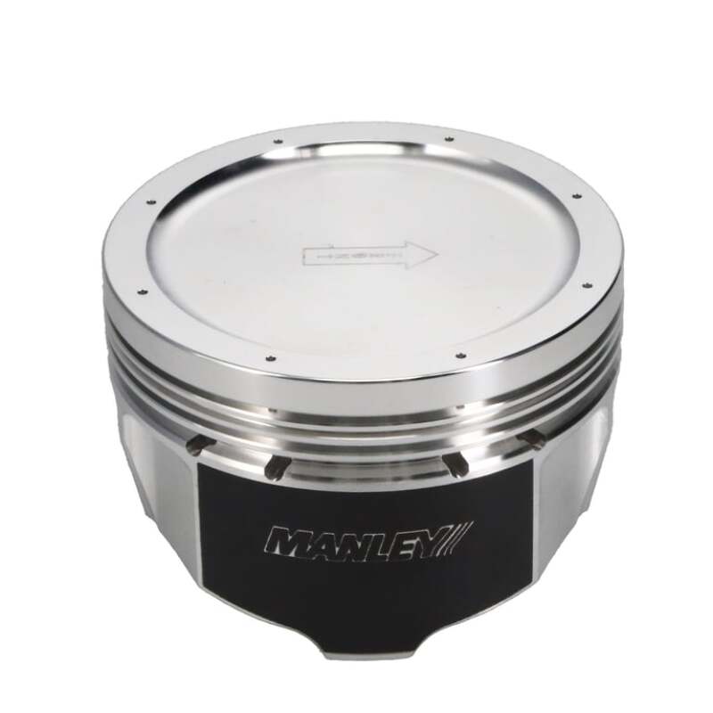 Manley Performance Manley 4.6L Ford Modular (2/4 Valve) 3.552in Bore 1.2in CD 11cc Turbo Tuff Dish Pistons - Set of 8