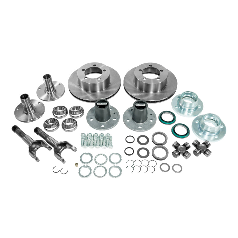 Yukon Gear & Axle Yukon Gear Spin Free Locking Hub Conversion Kit For Dana 30/Dana 44 TJ/XJ/YJ 27 Spline/5 X 4.5