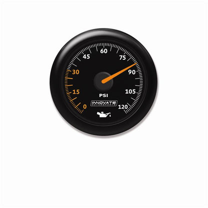 Innovate Motorsports Innovate MTX Analog Oil Pressure Gauge 0-120psi - Black Dial
