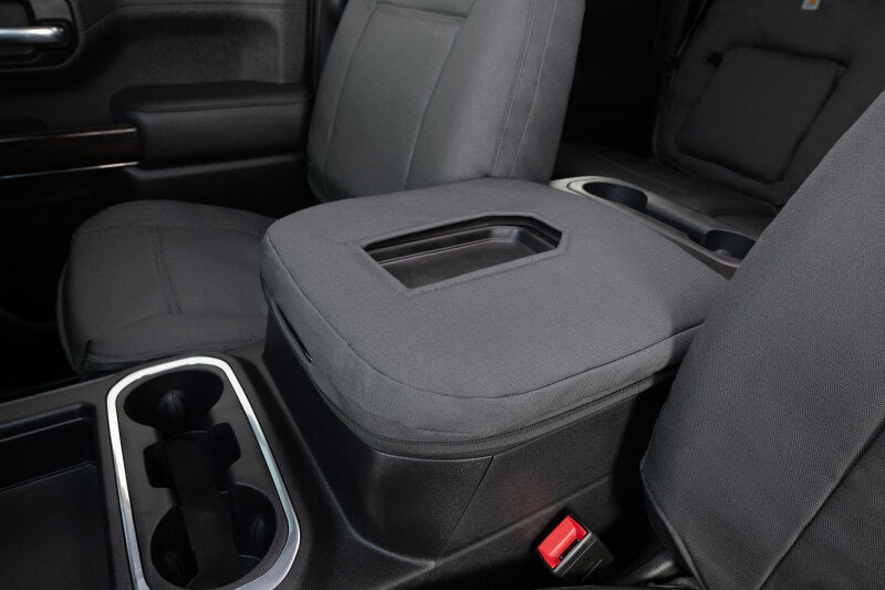 Covercraft 18-24 Mercedes Sprinter Carhartt PrecisionFit Custom Front Row Seat Covers - Gravel