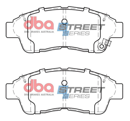 DBA 93-97 Geo Prism Street Series Front Brake Pads