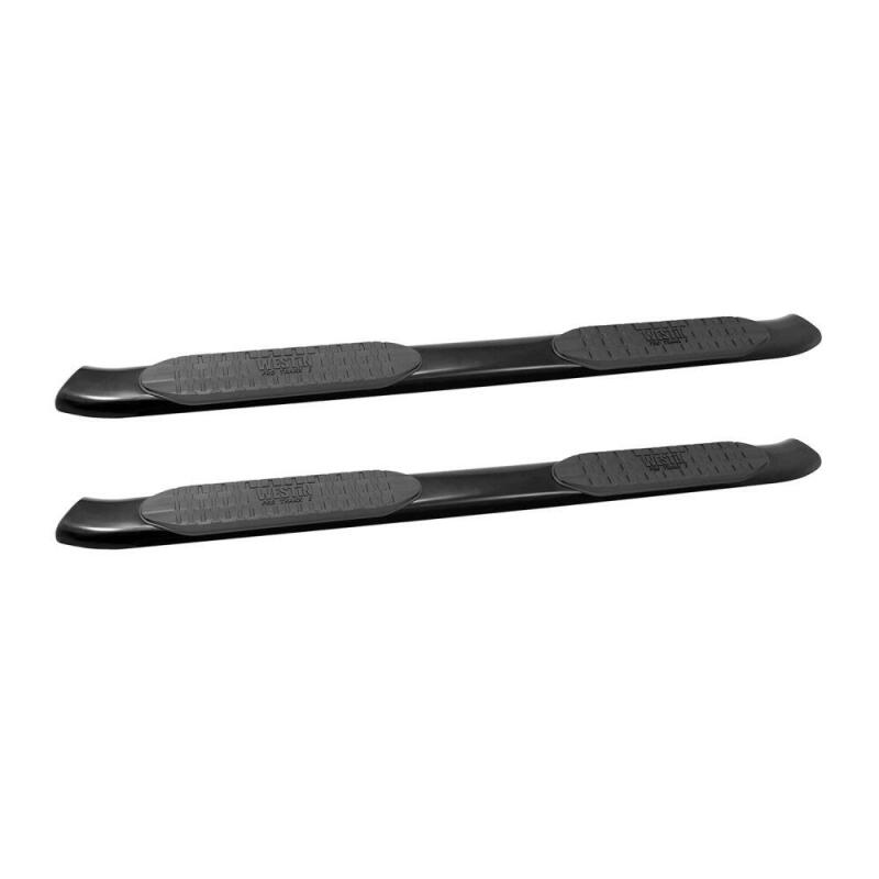 Westin 2016-2018 Nissan Titan XD Crew Cab PRO TRAXX 5 Oval Nerf Step Bars - Black