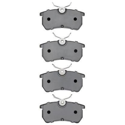 DFC 01-19 Ford Focus Rear 5000 Advanced Low Metallic Brake Pads