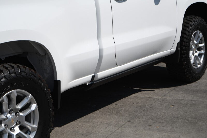Go Rhino RealTruck 19-25 Chevrolet Silverado 1500 SC 2dr VoltStep Electric Running Board Kit - Bedliner Coat