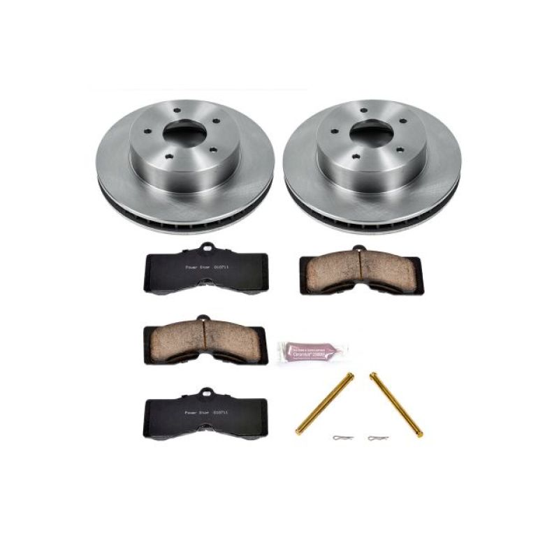 PowerStop Power Stop 63-82 Chevrolet Corvette Front Autospecialty Brake Kit