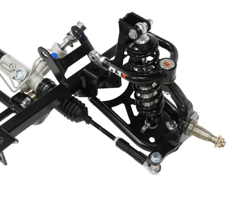 QA1 67-76 MOPAR A-Body Single Adjustable Front Coilover System - 2-4in. Drop