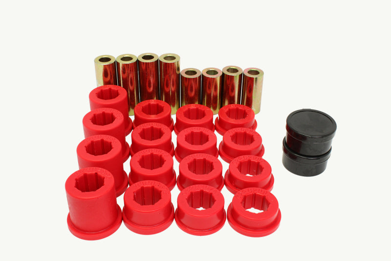 Energy Suspension 04-15 Nissan Titan Red Front Cab Set